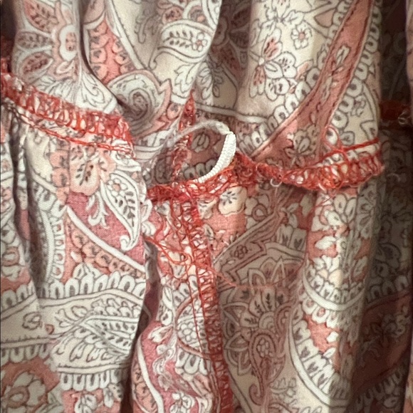 Old Navy Red Paisley Maxi Dress - L - Picture 4 of 7